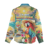 Hawaii Parrot Women Casual Shirt Im Not Waiting Till 5 Oclock - Wonder Print Shop