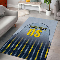 Custom Antigua And Barbuda 2026 Cricket Area Rug Fly High Falcons