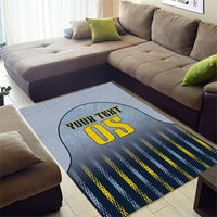 Custom Antigua And Barbuda 2026 Cricket Area Rug Fly High Falcons