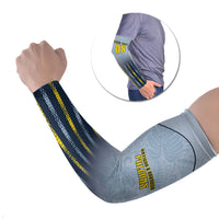 Custom Antigua And Barbuda 2026 Cricket Arm Sleeves Fly High Falcons