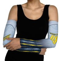 Custom Antigua And Barbuda 2026 Cricket Arm Sleeves Fly High Falcons