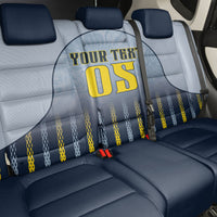 Custom Antigua And Barbuda 2026 Cricket Back Car Seat Cover Fly High Falcons