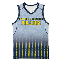 Custom Antigua And Barbuda 2026 Cricket Basketball Jersey Fly High Falcons