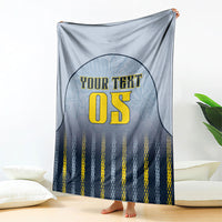 Custom Antigua And Barbuda 2026 Cricket Blanket Fly High Falcons