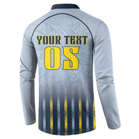 Custom Antigua And Barbuda 2026 Cricket Button Sweatshirt Fly High Falcons