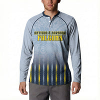 Custom Antigua And Barbuda 2026 Cricket Button Sweatshirt Fly High Falcons