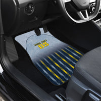 Custom Antigua And Barbuda 2026 Cricket Car Mats Fly High Falcons