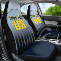 Custom Antigua And Barbuda 2026 Cricket Car Seat Cover Fly High Falcons