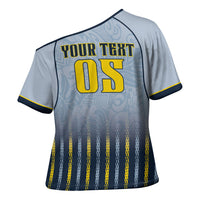Custom Antigua And Barbuda 2026 Cricket Cross Shoulder Shirt Fly High Falcons