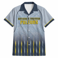 Custom Antigua And Barbuda 2026 Cricket Hawaiian Shirt Fly High Falcons