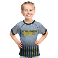 Custom Antigua And Barbuda 2026 Cricket Kid T Shirt Fly High Falcons
