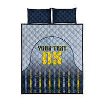 Custom Antigua And Barbuda 2026 Cricket Quilt Bed Set Fly High Falcons