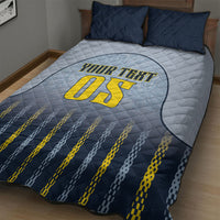 Custom Antigua And Barbuda 2026 Cricket Quilt Bed Set Fly High Falcons