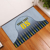 Custom Antigua And Barbuda 2026 Cricket Rubber Doormat Fly High Falcons