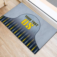 Custom Antigua And Barbuda 2026 Cricket Rubber Doormat Fly High Falcons