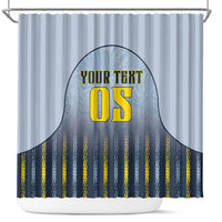Custom Antigua And Barbuda 2026 Cricket Shower Curtain Fly High Falcons