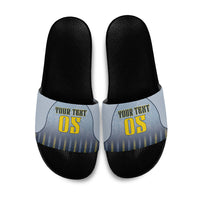 Custom Antigua And Barbuda 2026 Cricket Slide Sandals Fly High Falcons