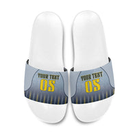 Custom Antigua And Barbuda 2026 Cricket Slide Sandals Fly High Falcons