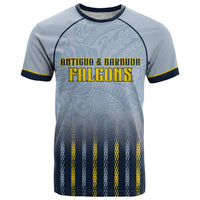 Custom Antigua And Barbuda 2026 Cricket T Shirt Fly High Falcons