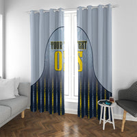 Custom Antigua And Barbuda 2026 Cricket Window Curtain Fly High Falcons
