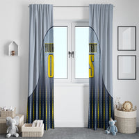 Custom Antigua And Barbuda 2026 Cricket Window Curtain Fly High Falcons
