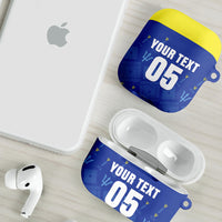Custom Barbados 2026 Cricket AirPods Case Tridents Rise