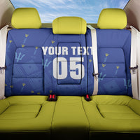 Custom Barbados 2026 Cricket Back Car Seat Cover Tridents Rise