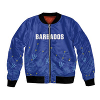 Custom Barbados 2026 Cricket Bomber Jacket Tridents Rise