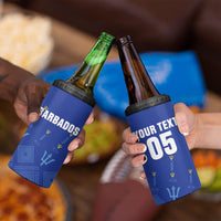 Custom Barbados 2026 Cricket 4 in 1 Can Cooler Tumbler Tridents Rise