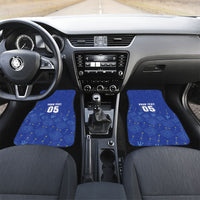 Custom Barbados 2026 Cricket Car Mats Tridents Rise