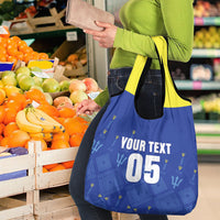 Custom Barbados 2026 Cricket Grocery Bag Tridents Rise
