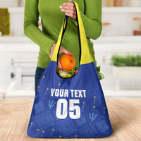Custom Barbados 2026 Cricket Grocery Bag Tridents Rise