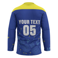 Custom Barbados 2026 Cricket Hockey Jersey Tridents Rise