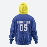 Custom Barbados 2026 Cricket Hoodie Tridents Rise
