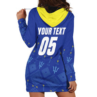 Custom Barbados 2026 Cricket Hoodie Dress Tridents Rise