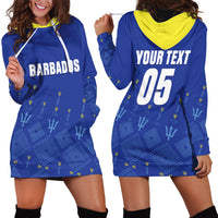 Custom Barbados 2026 Cricket Hoodie Dress Tridents Rise