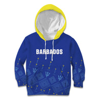 Custom Barbados 2026 Cricket Kid Hoodie Tridents Rise