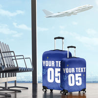 Custom Barbados 2026 Cricket Luggage Cover Tridents Rise