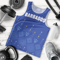 Custom Barbados 2026 Cricket Men Tank Top Tridents Rise