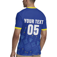 Custom Barbados 2026 Cricket Rugby Jersey Tridents Rise