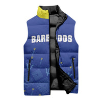 Custom Barbados 2026 Cricket Sleeveless Puffer Jacket Tridents Rise