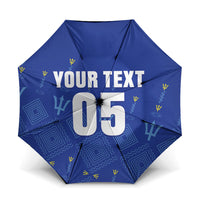 Custom Barbados 2026 Cricket Umbrella Tridents Rise