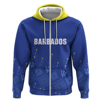 Custom Barbados 2026 Cricket Zip Hoodie Tridents Rise