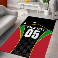 Custom Saint Kitts And Nevis 2026 Cricket Area Rug Unique Style