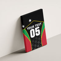 Custom Saint Kitts And Nevis 2026 Cricket Canvas Wall Art Unique Style