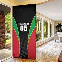 Custom Saint Kitts And Nevis 2026 Cricket Door Cover Unique Style