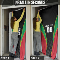 Custom Saint Kitts And Nevis 2026 Cricket Door Cover Unique Style