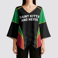 Custom Saint Kitts And Nevis 2026 Cricket Kimono Sleeve Blouse Unique Style