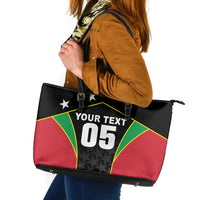 Custom Saint Kitts And Nevis 2026 Cricket Leather Tote Bag Unique Style