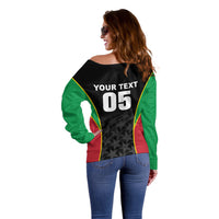 Custom Saint Kitts And Nevis 2026 Cricket Off Shoulder Sweater Unique Style